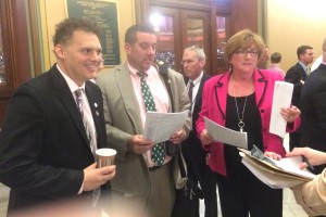 The Human Services (HS) Committee passed SB 294 out of committee. Bipartisan support from Rep. Byron, Rep. Case and HS Chair Rep. Abercrombie 