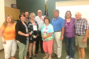 Senator Kennedy attended the Families First leadership meeting in Branford