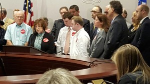 Press conference at the Legislative Office Building on October 1